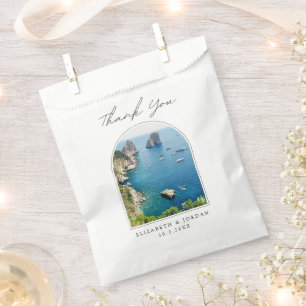 Capri Gastgeschenk Hochzeit Italien Foto Vielen Da Geschenktütchen