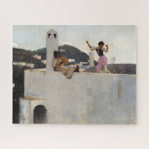 Capri Girl auf dem Dach von John Singer Sargent Puzzle