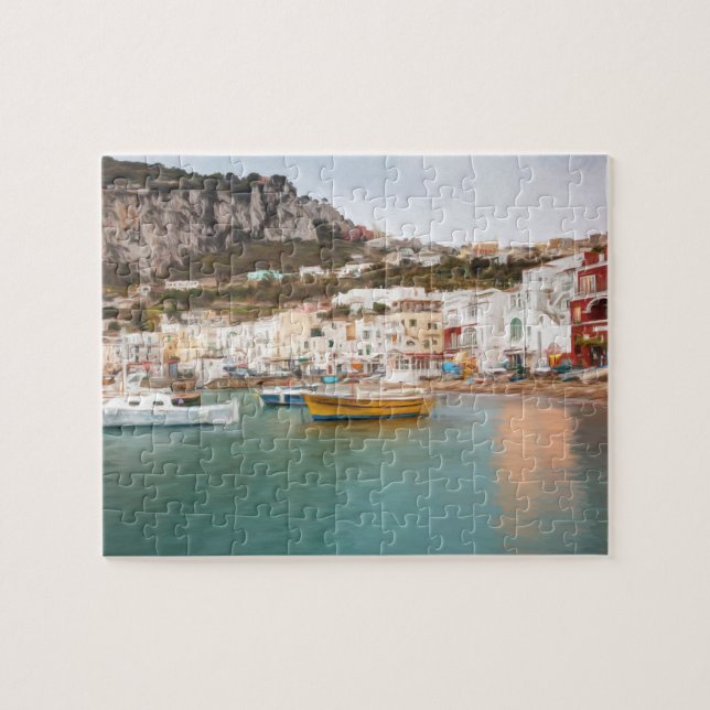 Capri Hafen Puzzle (Horizontal)