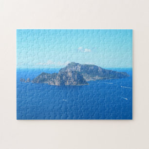 Capri Insel, Süditalien, blaues italienisches Meer Puzzle