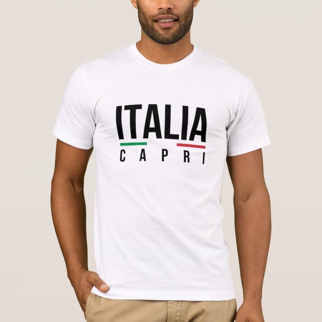 Capri Italia T-Shirt (Vorderseite)
