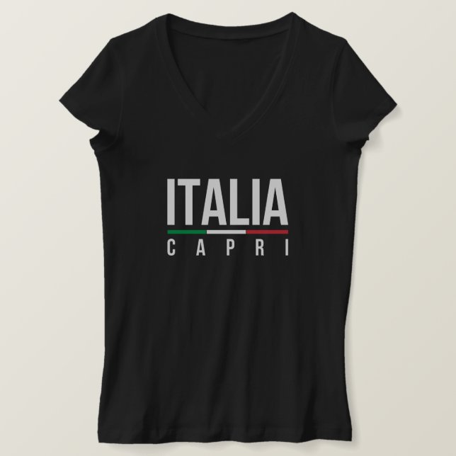 Capri Italia T-Shirt (Design vorne)
