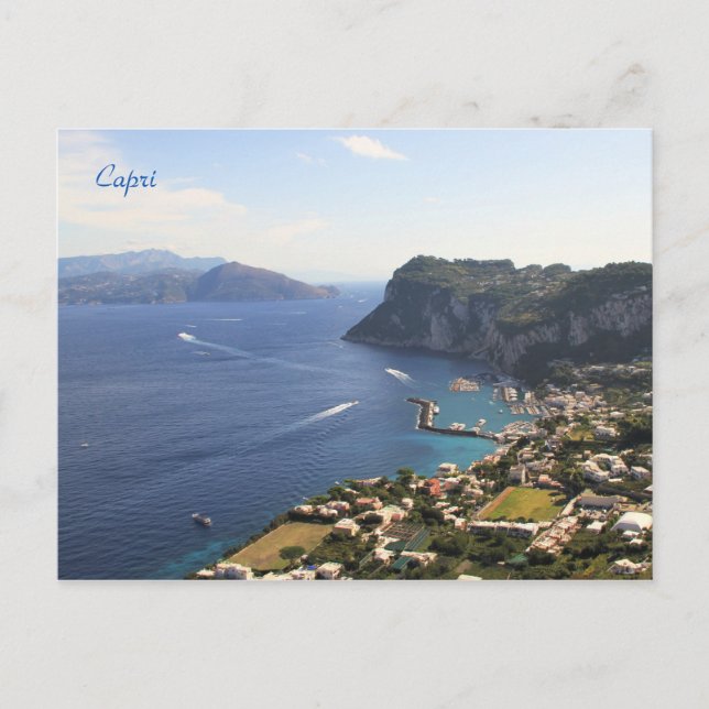 Capri, Italien, Fotografie, Postkarte (Vorderseite)
