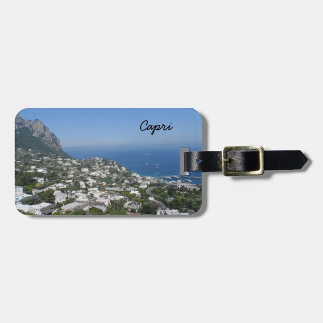 Capri, Italien Gepäckanhänger (Vorderseite horizontal)