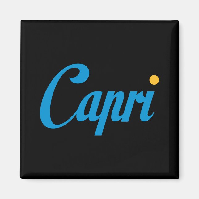 CAPRI Italien Magnet (Vorne)