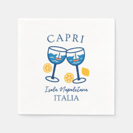Capri-Italien-Party Serviette