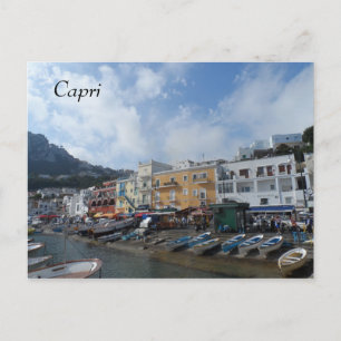 Capri, Italien Postkarte
