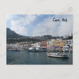 Capri, Italien Postkarte
