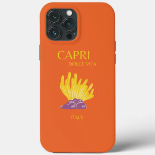Capri, Italien, Reisen, Preppy, Orange Case-Mate iPhone Hülle