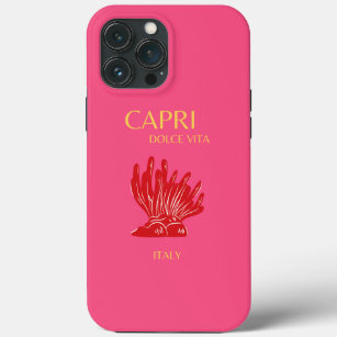 Capri, Italien, Rosa Case-Mate iPhone Hülle