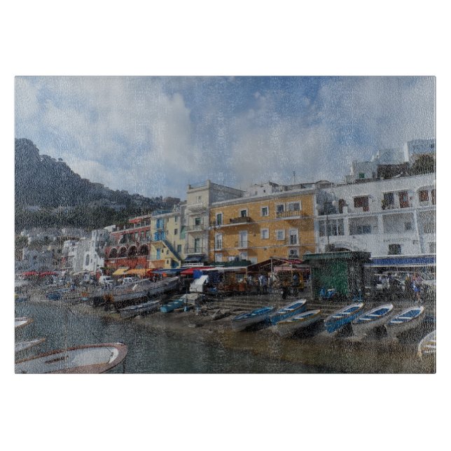 Capri, Italien Schneidebrett (Vorderseite)