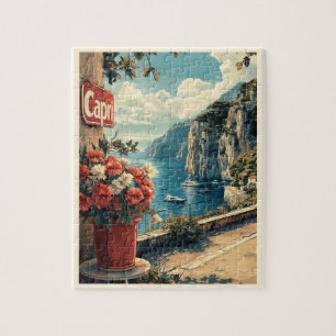 Capri, Italien Vintage Puzzle