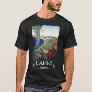 Capri, Italien Vintage Tourismus T-Shirt