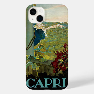 Capri, Italien, Vintage Travel Poster Art Italia Case-Mate iPhone Hülle