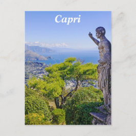 Capri Mountain View Postkarte