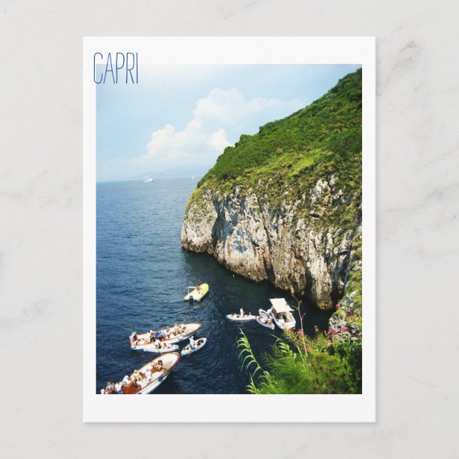 Capri Postkarte (Vorderseite)