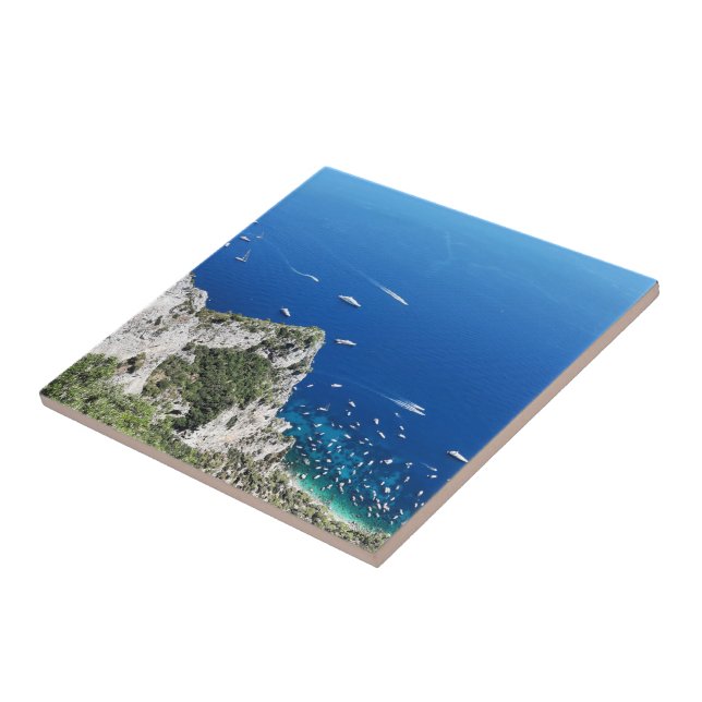 Capri-Stimmung (klein) Fliese (Seite)