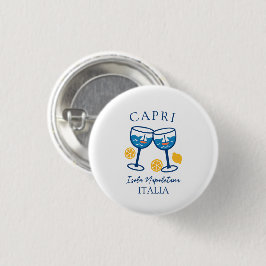 Capri Summer Souvenir Button