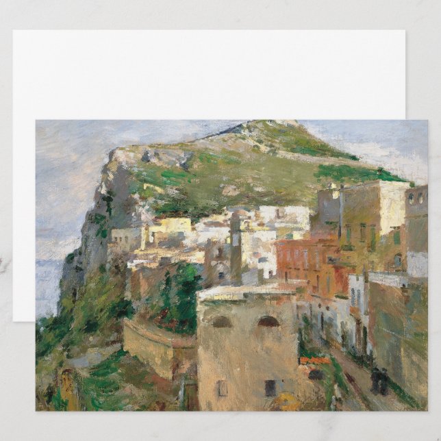 Capri (von Theodore Robinson) Karte (Vorne/Hinten)
