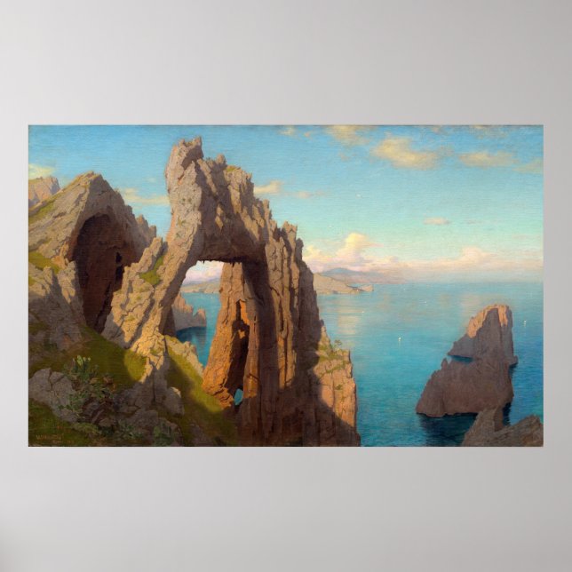 Capri - William Stanley Haseltine Fine Art Poster (Vorne)