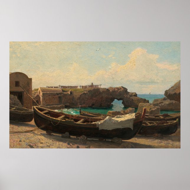 Capri - William Stanley Haseltine Fine Art Poster (Vorne)