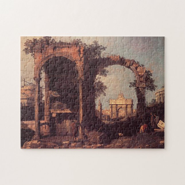 Capriccio Ruins Puzzle (Horizontal)