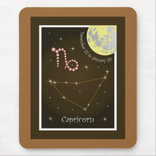Capricorn 22. Dezember bis 20. Januar Mauspad
