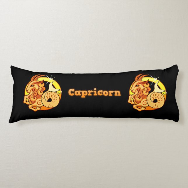 Capricorn-Abbildung Seitenschläferkissen (Vorderseite)