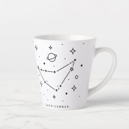 Capricorn Abstrakt Constellation Kaffee Tasse