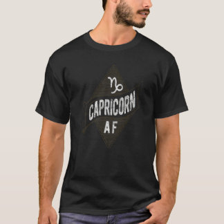 Capricorn Af Astrologie Capricorn Zodiac Geburtsta T-Shirt