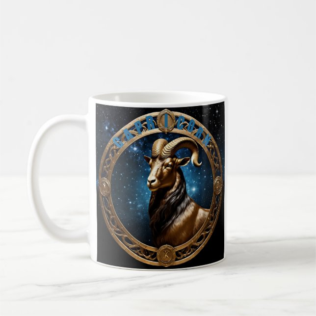 Capricorn-Astrologie Kaffeetasse (Links)