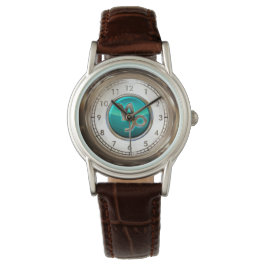 Capricorn Astrologisches Symbol Armbanduhr