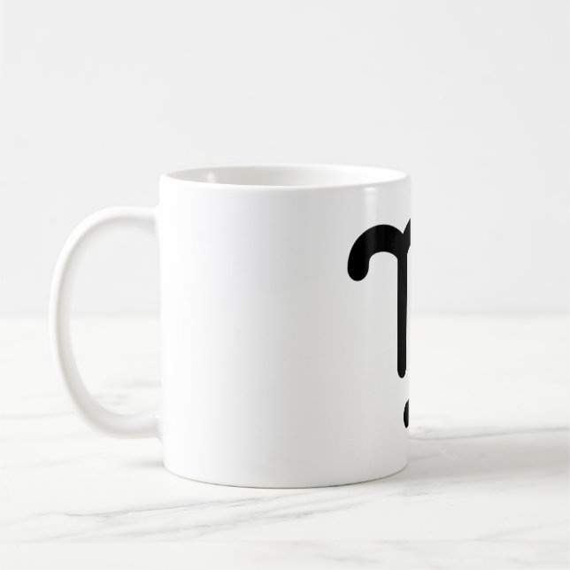 Capricorn Astrologisches Symbol Zeichen 7 Kaffeetasse (Links)