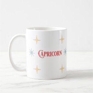Capricorn Astrologisches Zeichen Tasse
