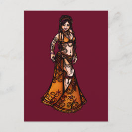 Capricorn Bly Dancer Postkarte