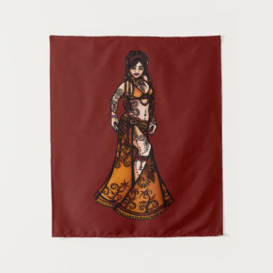 Capricorn Bly Dancer Wandteppich