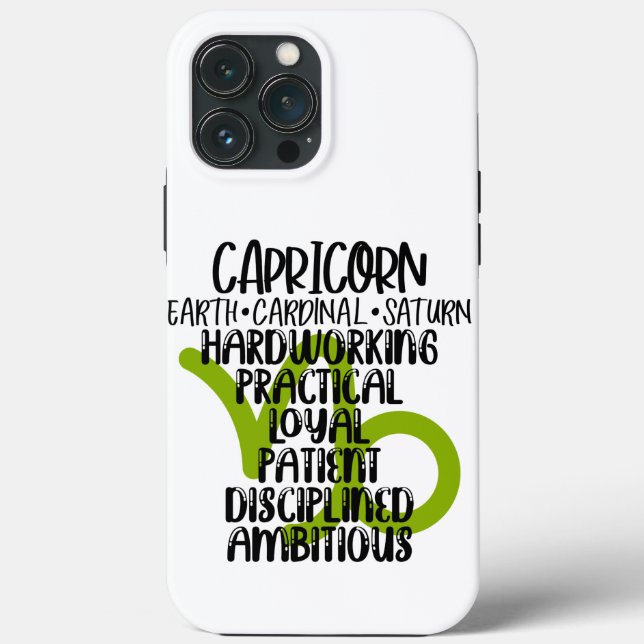 Capricorn Case-Mate iPhone Hülle (Rückseite)