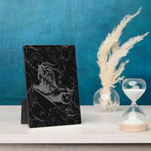 Capricorn Constellation Hevelius 1690 Gravur Fotoplatte