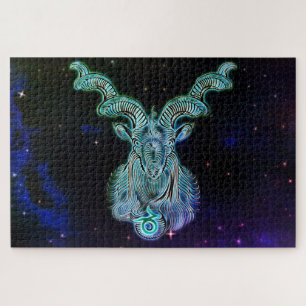Capricorn das Ziegentierpuzzle Puzzle