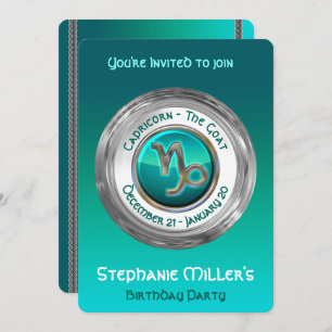 Capricorn - Das Ziegenzeichen Einladung