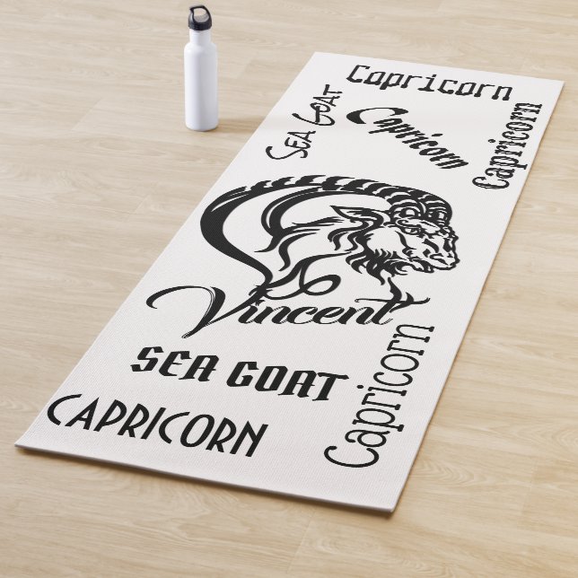 Capricorn der Meerziege Zodiac Yogamatte (Beispiel)