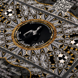 Capricorn Earth Energy Color Palette Visitenkarte