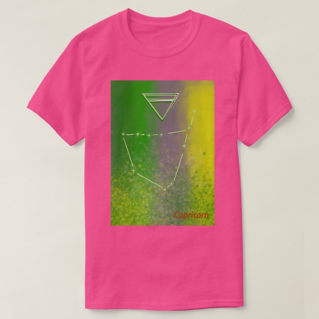 Capricorn Earth T-Shirt (Design vorne)