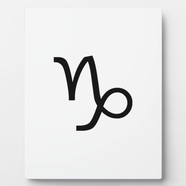 Capricorn Fotoplatte (Vorderseite)