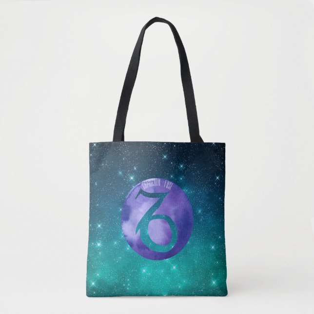 Capricorn Geburtstag Astrologie Signatur Indigo au (Vorderseite)