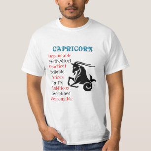 Capricorn Horoscope Zodiac-Zeichen T-Shirt