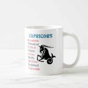 Capricorn Horoscope Zodiac-Zeichen Tasse