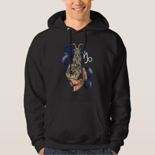 Capricorn Horoskop Inspiriert Capricorn Symbol Rel Hoodie