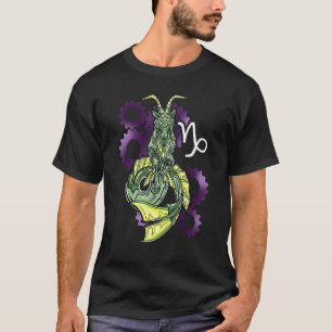 Capricorn Horoskop Inspiriert Capricorn Symbol Rel T-Shirt