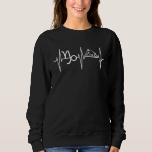 Capricorn I Liebe Katzen Astrologie Symbol Zodiac Sweatshirt